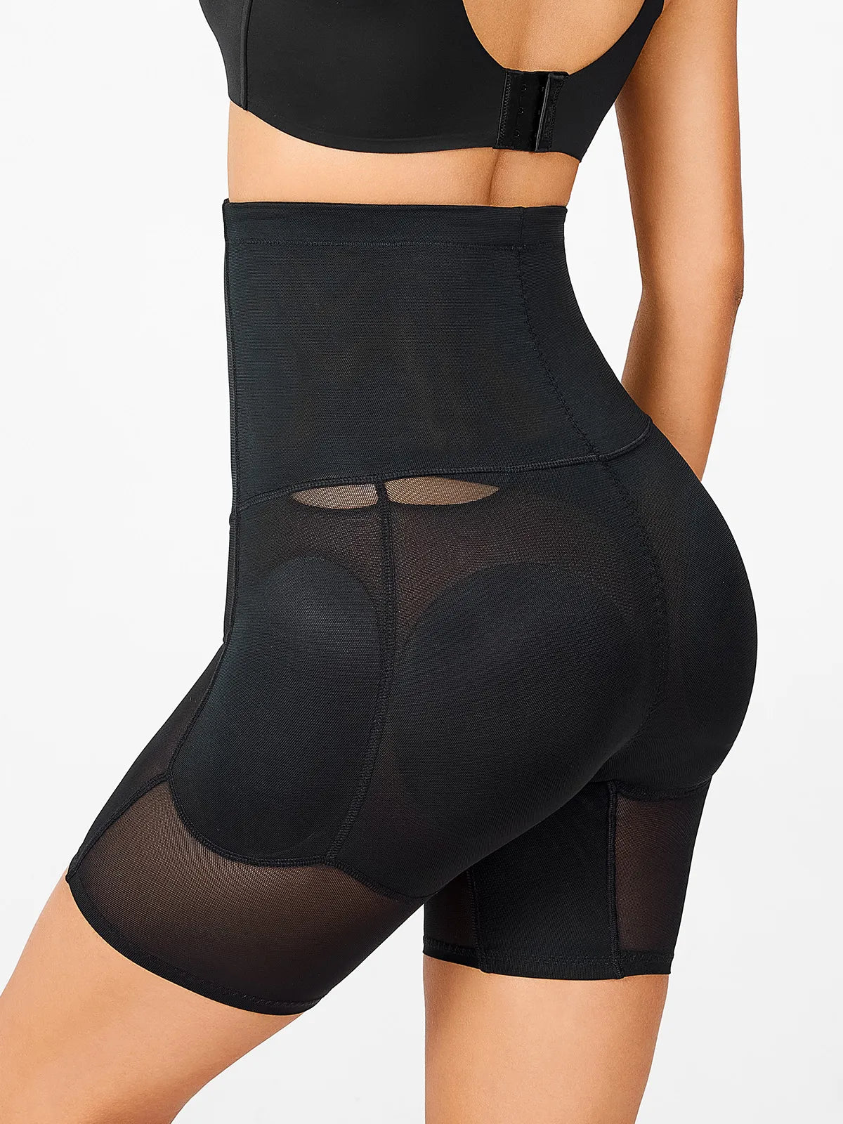 BodyAir™ Lift – Cueca Modeladora Respirável com Almofadas e Cintura Alta