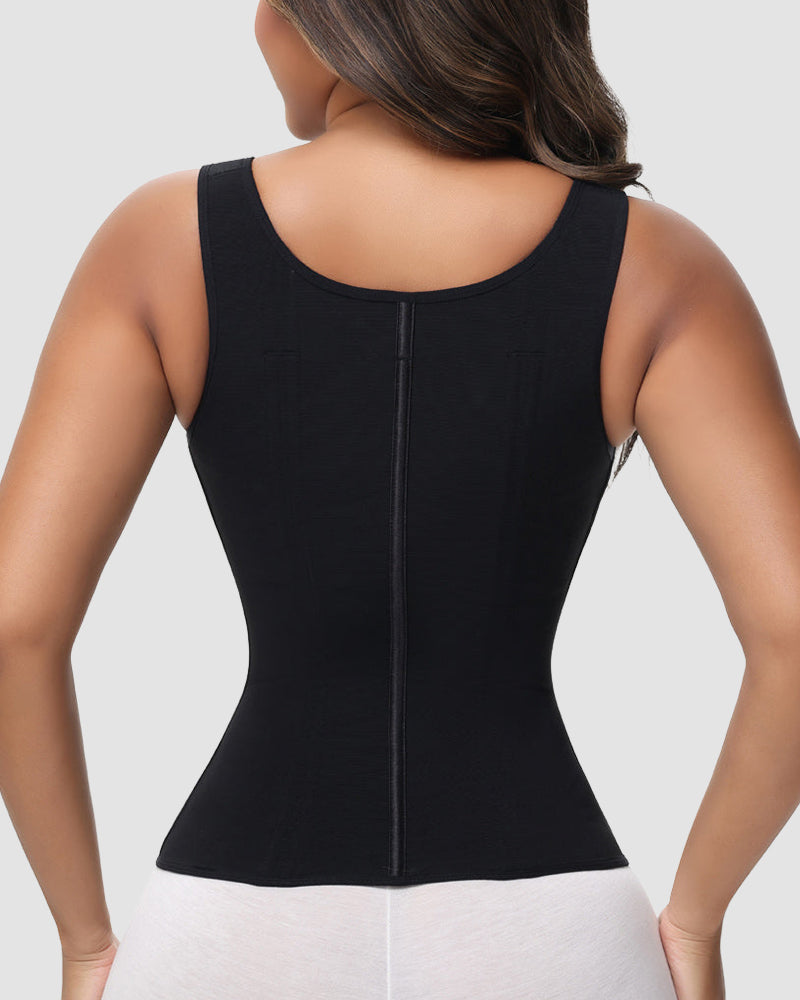 Cinta Modeladora de Duas Camadas com Suporte e Sutiã Integrado