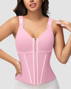 Cinta Modeladora de Duas Camadas com Suporte e Sutiã Integrado