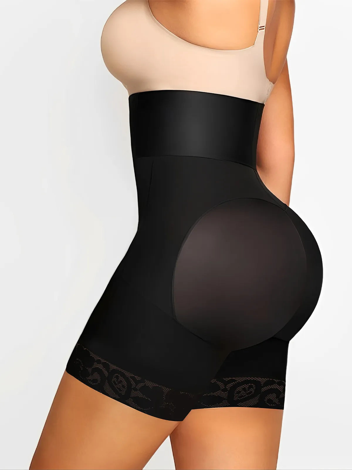 BodyAir™ Lift – Cueca Modeladora Respirável com Almofadas e Cintura Alta