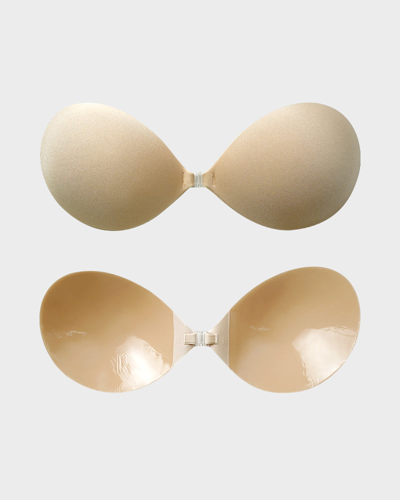 Sutiã Push-Up Invisível com Fecho Frontal (2 Pares)