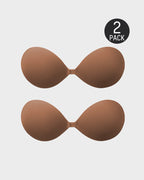 Sutiã Push-Up Invisível com Fecho Frontal (2 Pares)