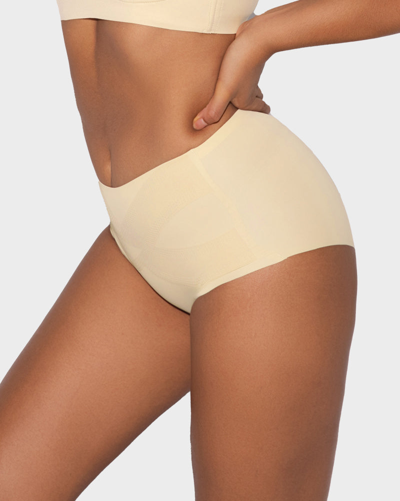 Cuecas Modeladoras Sem Costuras de Cintura Alta (Pack 5)