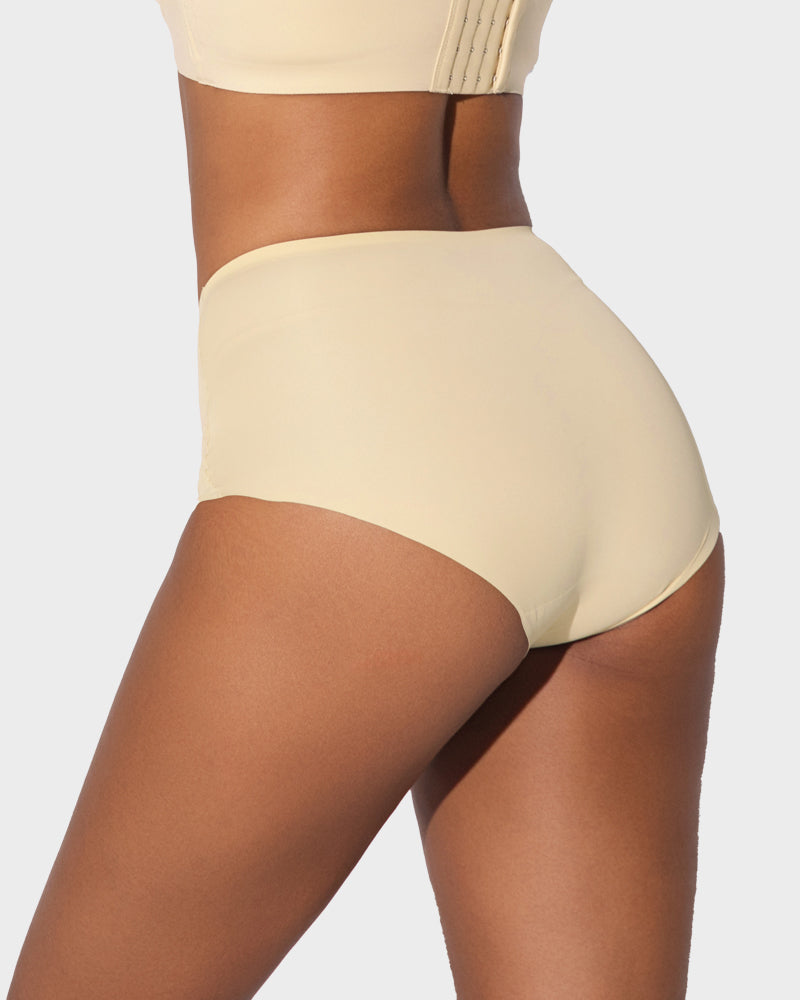 Cuecas Modeladoras Sem Costuras de Cintura Alta (Pack 5)