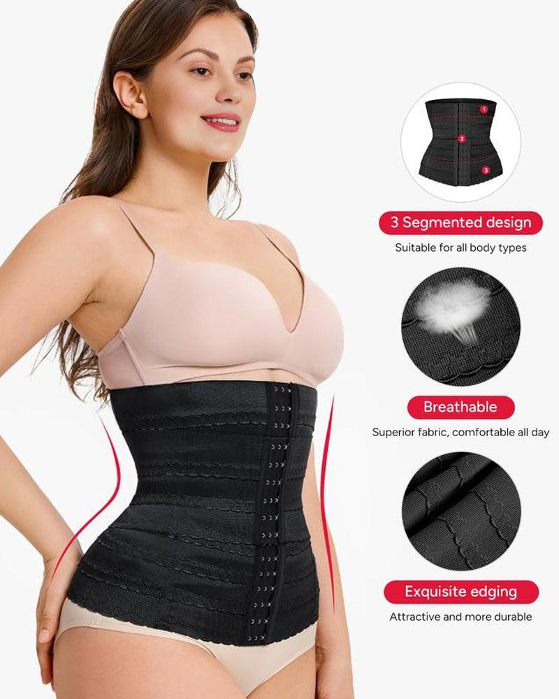 Cinta Modeladora de Cintura em Três Segmentos
