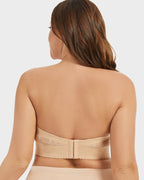 Soutien Longline Sem Alças com Aros e Renda Suave