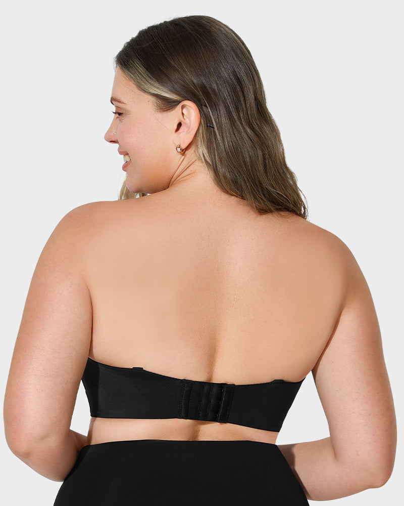 Soutien Bandeau Conversível com Suporte Total e Efeito Antideslizante