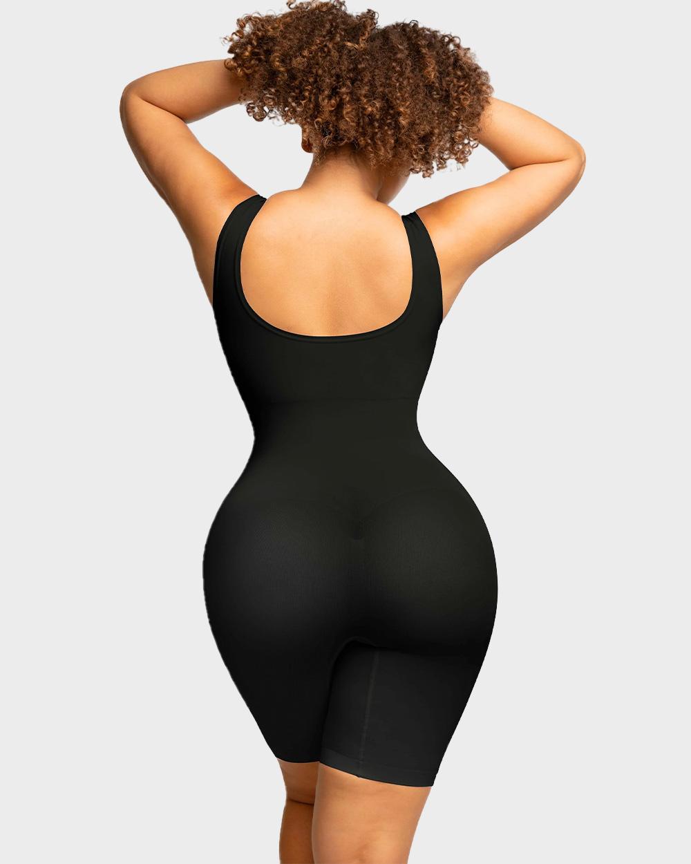 Body Modelador Sem Costuras até Meio da Coxa