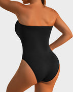 Body Modelador Sem Alças com Controlo de Abdómen