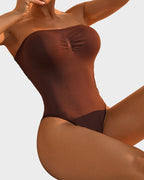 Body Modelador Sem Alças com Controlo de Abdómen